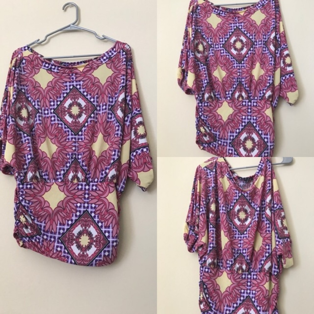 Multi side cold shoulder tight bottom